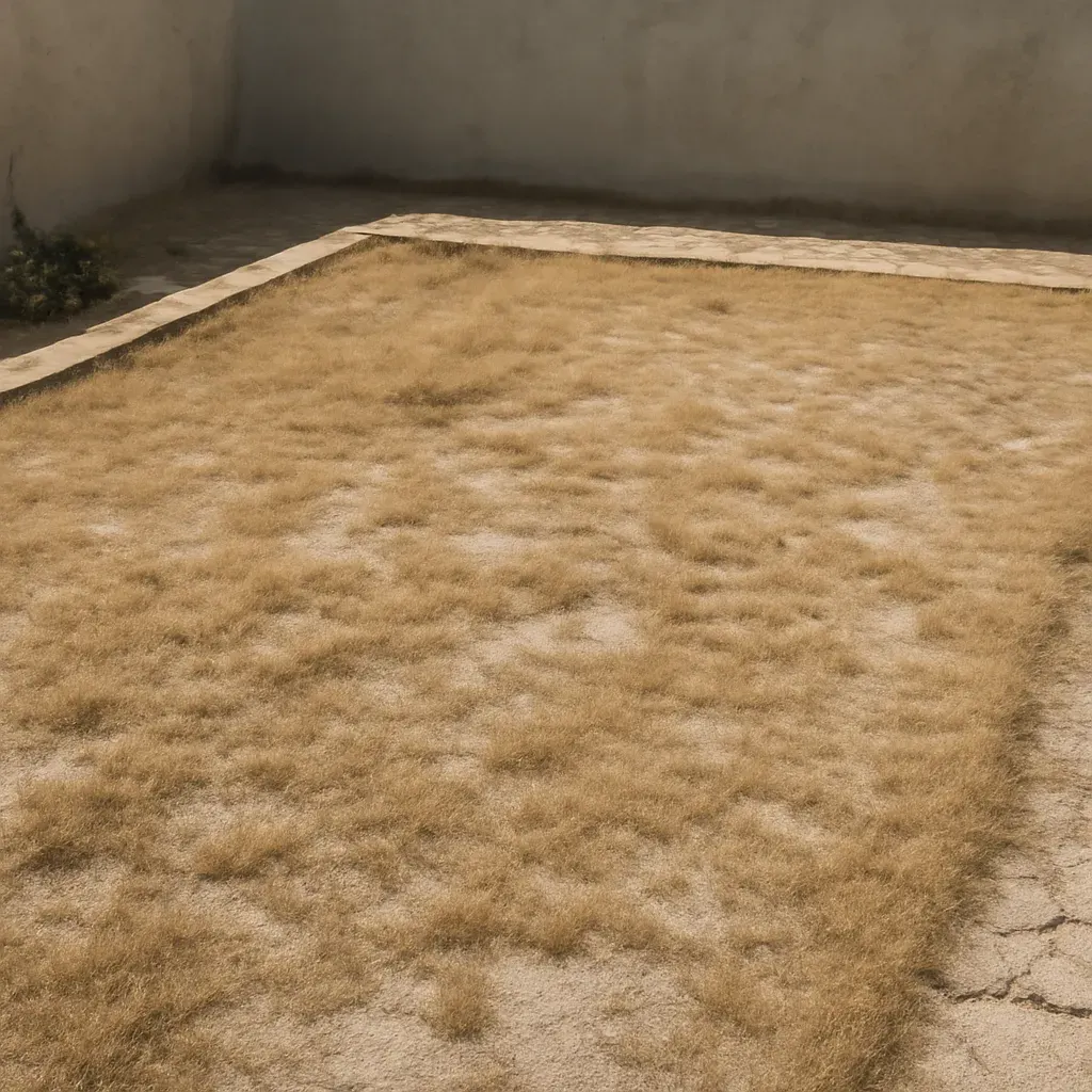 Before: Lawn Care & Maintenance work