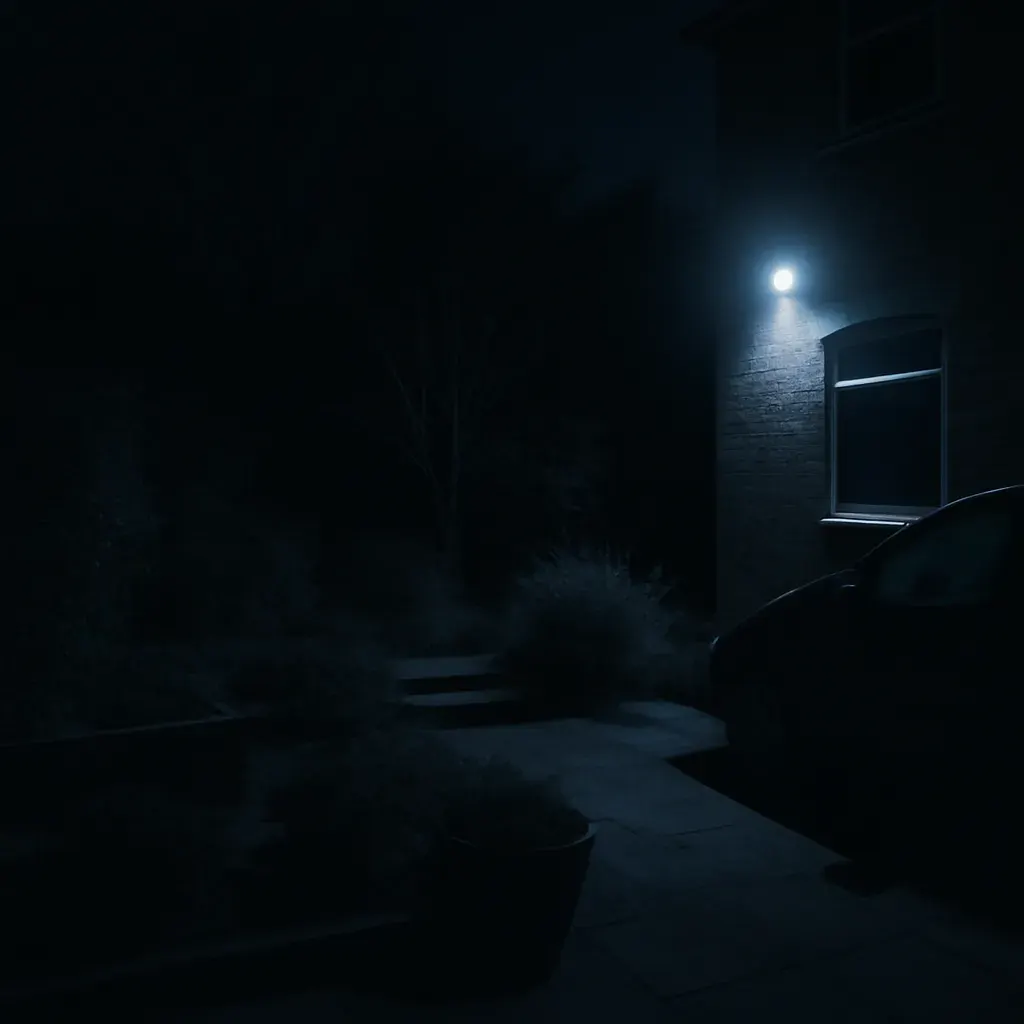 Before: Outdoor Lighting work